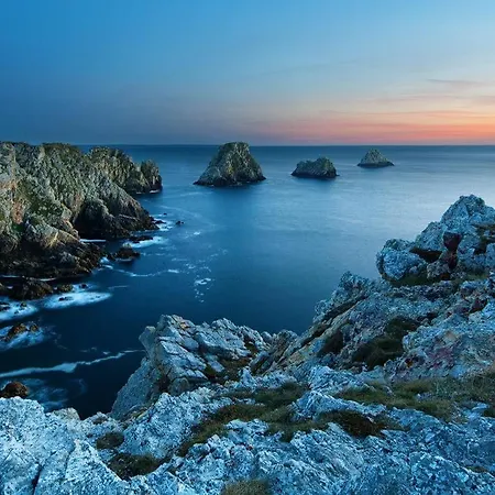 Дом отдыха Maison Proche Du Bourg De Et Des Plages De Morgat