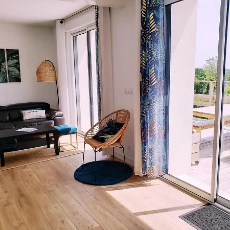 Дом отдыха Maison Proche Du Bourg De Et Des Plages De Morgat